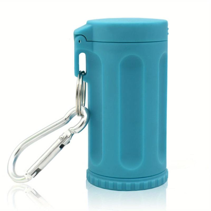 Portable Ashtray Keychain Outdoor Smokeless Windproof Cigarettes Ashtray