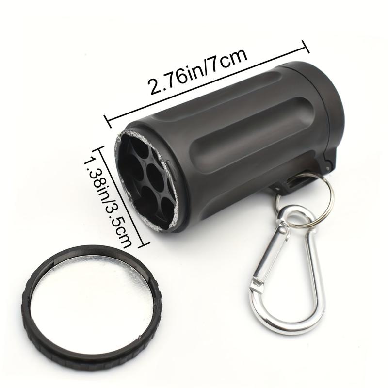 Portable Ashtray Keychain Outdoor Smokeless Windproof Cigarettes Ashtray