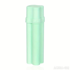 1pc Storage Tube Jar With 3 Empty Compartments Lightweight Portable Storage