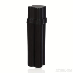 1pc Storage Tube Jar With 3 Empty Compartments Lightweight Portable Storage