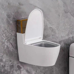 Wall Mounted Toilet Ashtray Home Bathroom Decor Bar Office Gift