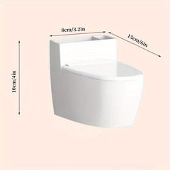 Wall Mounted Toilet Ashtray Home Bathroom Decor Bar Office Gift