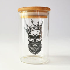 Glass Smell Proof Stash Container Sealed Box Storage Jar Airtight Stash Jar