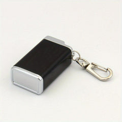 Portable Mini Ashtray Keychain with Hook and Lid