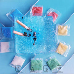 30 Disposable Ashtrays Portable Wash Anti Smoke Air Fresh & Fast Smoke Removal