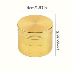 Creative 4 Layer Metal Grinder Spice Crusher Kitchen Supplies