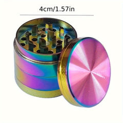 Creative 4 Layer Metal Grinder Spice Crusher Kitchen Supplies