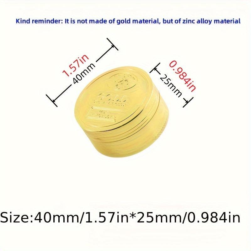 Creative Pattern Metal Grinder Spice Crusher Kitchen Supplies