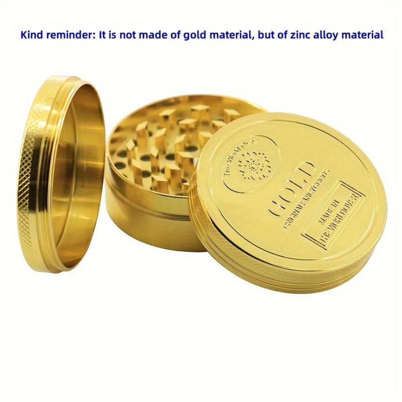 Creative Pattern Metal Grinder Spice Crusher Kitchen Supplies