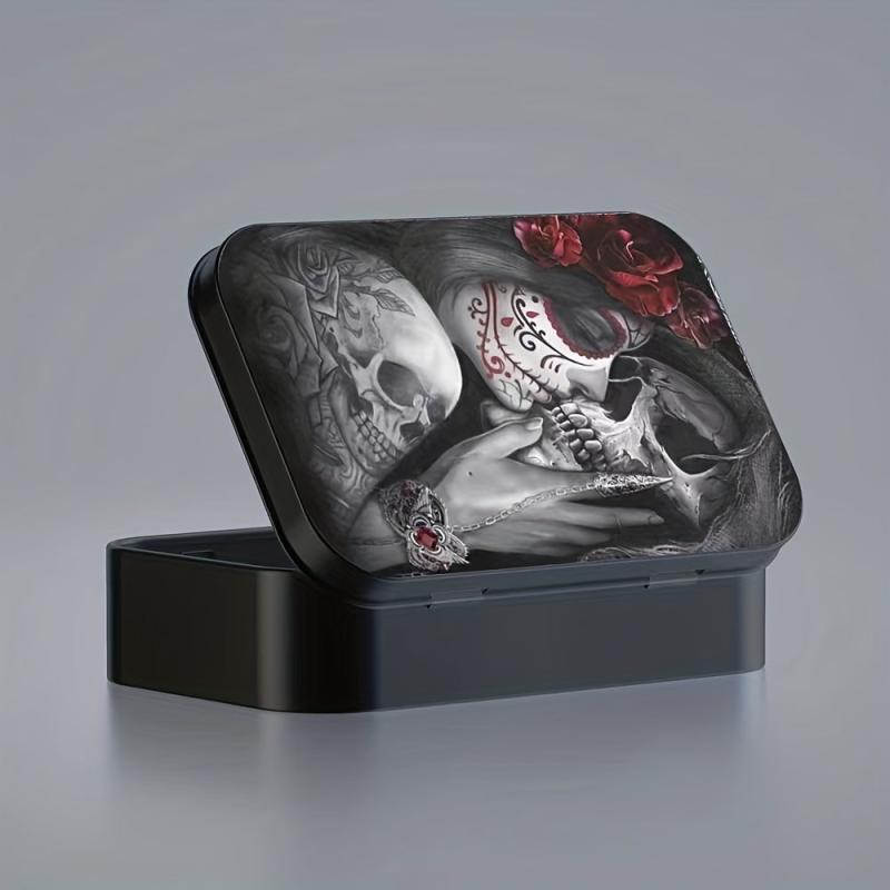 Halloween Rolling Tray Metal Tobacco Cigarette Wake Up Tray