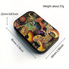 Halloween Rolling Tray Metal Tobacco Cigarette Wake Up Tray