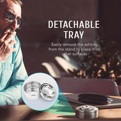 Standing Ashtray Outdoor Patio Cigar Ashtray for Cigarette Butt