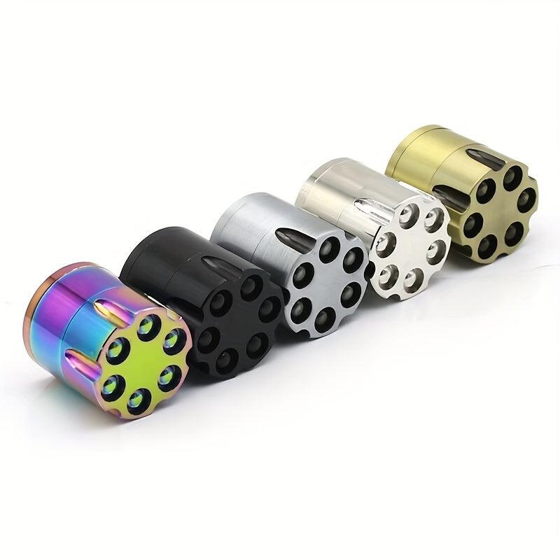 Colorful Mini 30mm 3-Layer Spice Grinder Metal Grinder