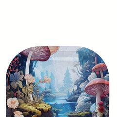Creative Pattern Metal Rolling Tray Wake Up Tray Fruit Plate Dessert Tray