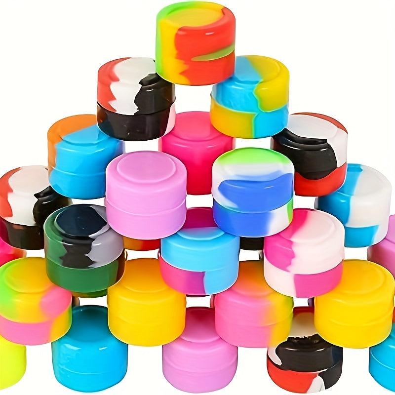 Silicone Mini Storage Box for Cream Spice Portable Container
