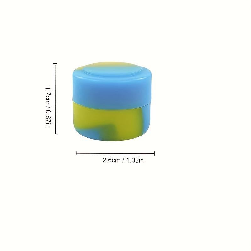 Silicone Mini Storage Box for Cream Spice Portable Container