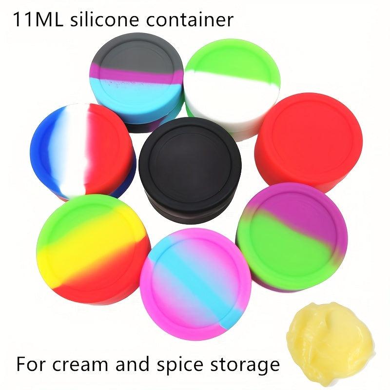 1pc Silicone Container 11ML Non stick with Storage Tank Cream Bottle Spice