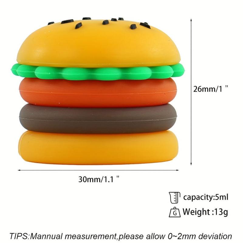 Silicone Mini Storage Container- Cream Spice Portable Box