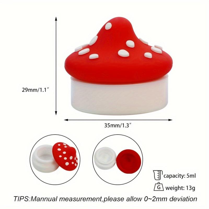 Silicone Mini Storage Container- Cream Spice Portable Box