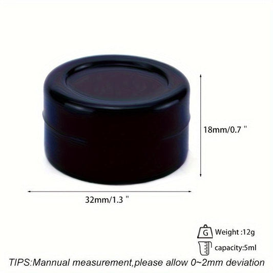Silicone Mini Storage Container- Cream Spice Portable Box