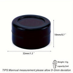 Silicone Mini Storage Container- Cream Spice Portable Box