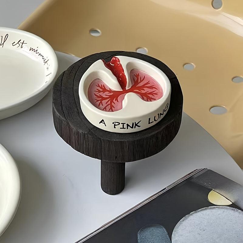 Creative Lung Ashtray Decorative Ashtrays For Home Hotel Bar Office