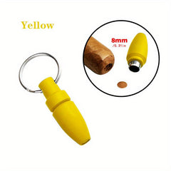 Portable Cigar Cutter with Key Ring Clip