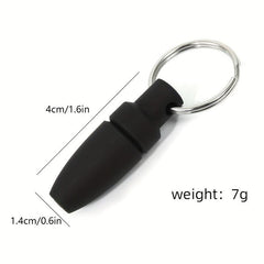 Portable Cigar Cutter with Key Ring Clip