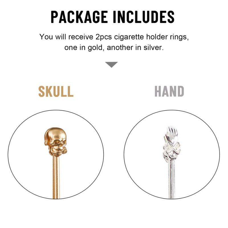 2pcs Decorative Ring Holder Rack for Men and Women