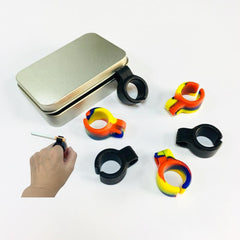 6pcs Finger Holder Ring to Protect Fingers from Yellowing Household Gadget