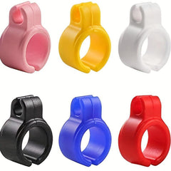 6pcs Finger Holder Ring to Protect Fingers from Yellowing Household Gadget