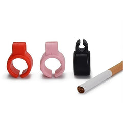 Silicone Cigarette Holder Ring Portable Hand Rack Waterproof Finger Clip
