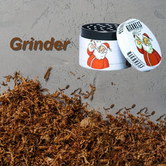 50MM Christmas Pattern Grinder Spice Crusher Kitchen Supplies