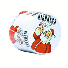 50MM Christmas Pattern Grinder Spice Crusher Kitchen Supplies