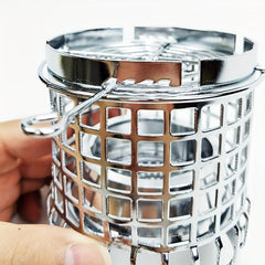 Charcoal Cage Windshield Anti-Scalding Metal Heat Management