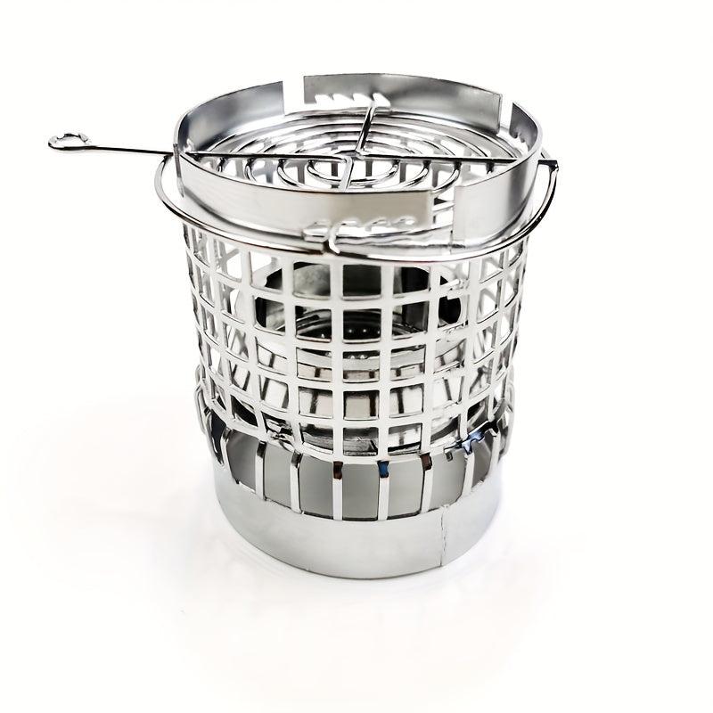 Charcoal Cage Windshield Anti-Scalding Metal Heat Management