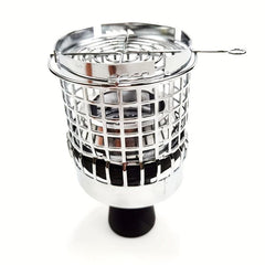 Charcoal Cage Windshield Anti-Scalding Metal Heat Management