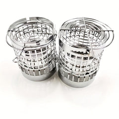 Charcoal Cage Windshield Anti-Scalding Metal Heat Management