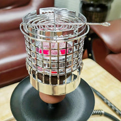 Charcoal Cage Windshield Anti-Scalding Metal Heat Management