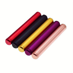 5pcs Aluminum Alloy Double Head Waterproof Cigar Paper Storage Tubes