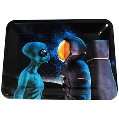 Creative Pattern Rolling Tray Operation Tray Durable Multipurpose Wake Up Tray