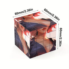 1pc Creative Pattern Square Grinder Spice Crusher Kitchen Supplies