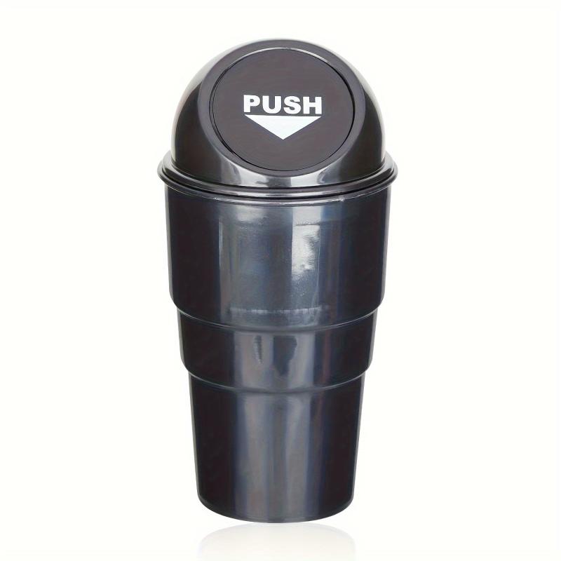 Plastic Car Ashtray Round Spring Cover Decorative Ashtray