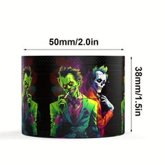 1pc Creative Pattern Metal Grinder Spice Crusher Kitchen Supplies