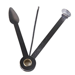 1pc 3-in-1 Stainless Steel Tobacco Pipe Cleaning Tool Portable Pressing Stick
