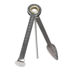 1pc 3-in-1 Stainless Steel Tobacco Pipe Cleaning Tool Portable Pressing Stick