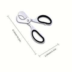 Stainless Steel Cigar Cutter Double Blade Long Handle Cigar Clipper