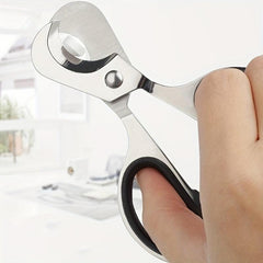 Stainless Steel Cigar Cutter Double Blade Long Handle Cigar Clipper