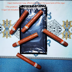 Travel Cigar Humidor Bag Portable Sealed Cigar Bag Smoking Accessaries