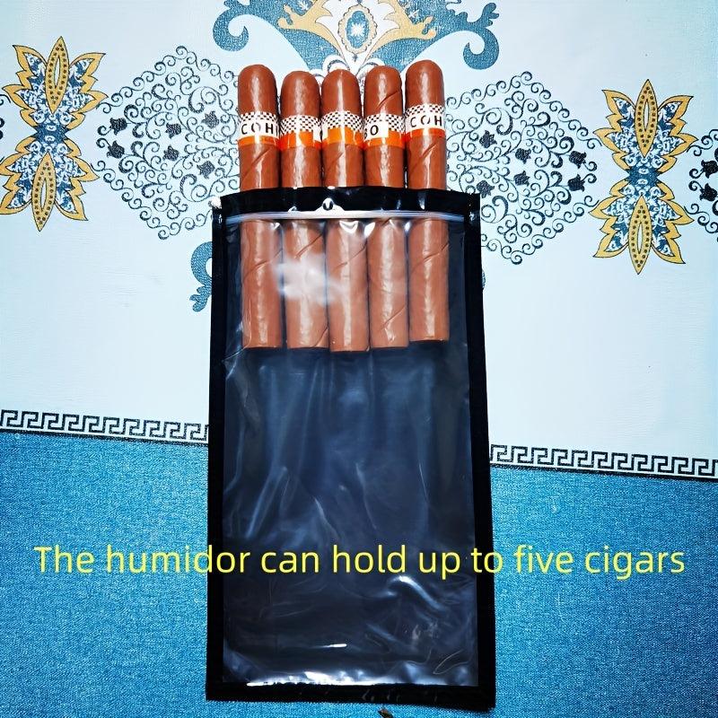 Travel Cigar Humidor Bag Portable Sealed Cigar Bag Smoking Accessaries